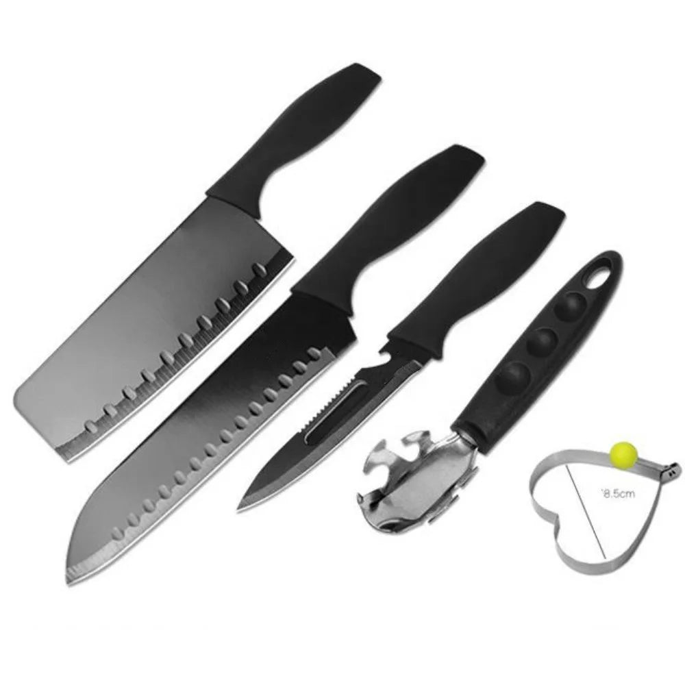 5 Pcs of German Craft Kitchen Knife Set With Gift Box