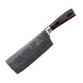Hot Sale  Damascus Pattern Kitchen Slicing Knife for Kitchen