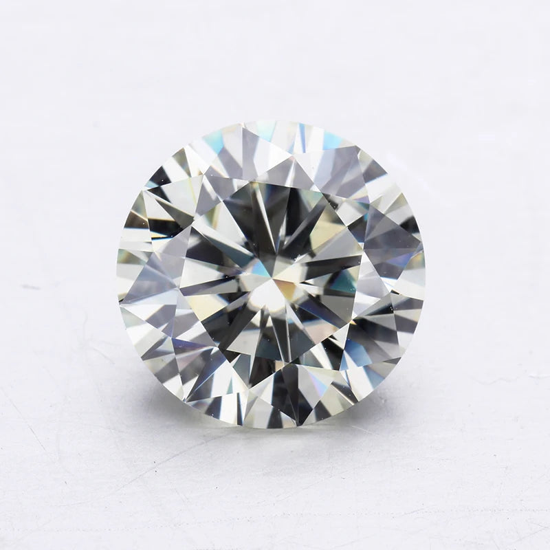 Starsgem 1ct Moissanites Wholesale Price IJ Color 1 Carat 6.5 mm Loose Genuine Moissanite Diamond