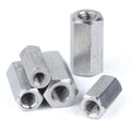 Carbon Steel Zinc Plated M3 M4 Hex Long Nut with ISO9001 Hex Coupling Nuts