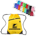 Wholesale YOUQU Unisex Waterproof Letter Pattern Simple Drawstring Backpack Bulk Nylon Support 16 Colors 20-38L