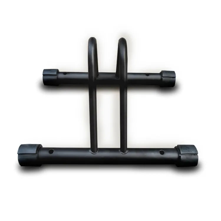 HONGSEN HS-T038 Home Garage Steel Bike Parking Rack for Mountain Bike Gravity Features Black Cycling Storage Ground Parking