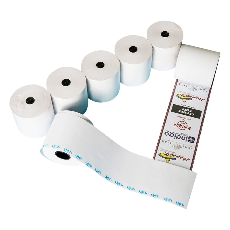 3 1 8' X 230 57mm X 40mm 80*70 Paperroll Billing Rolls 58 mm Thermal Paper Roll