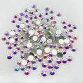 Fast Ship Bottom Price Sparkling 1440pcs Non-hot Fix Rhinestones clear Crystal AB Flat Back Glass Crystals SS20 for  Bling Cup