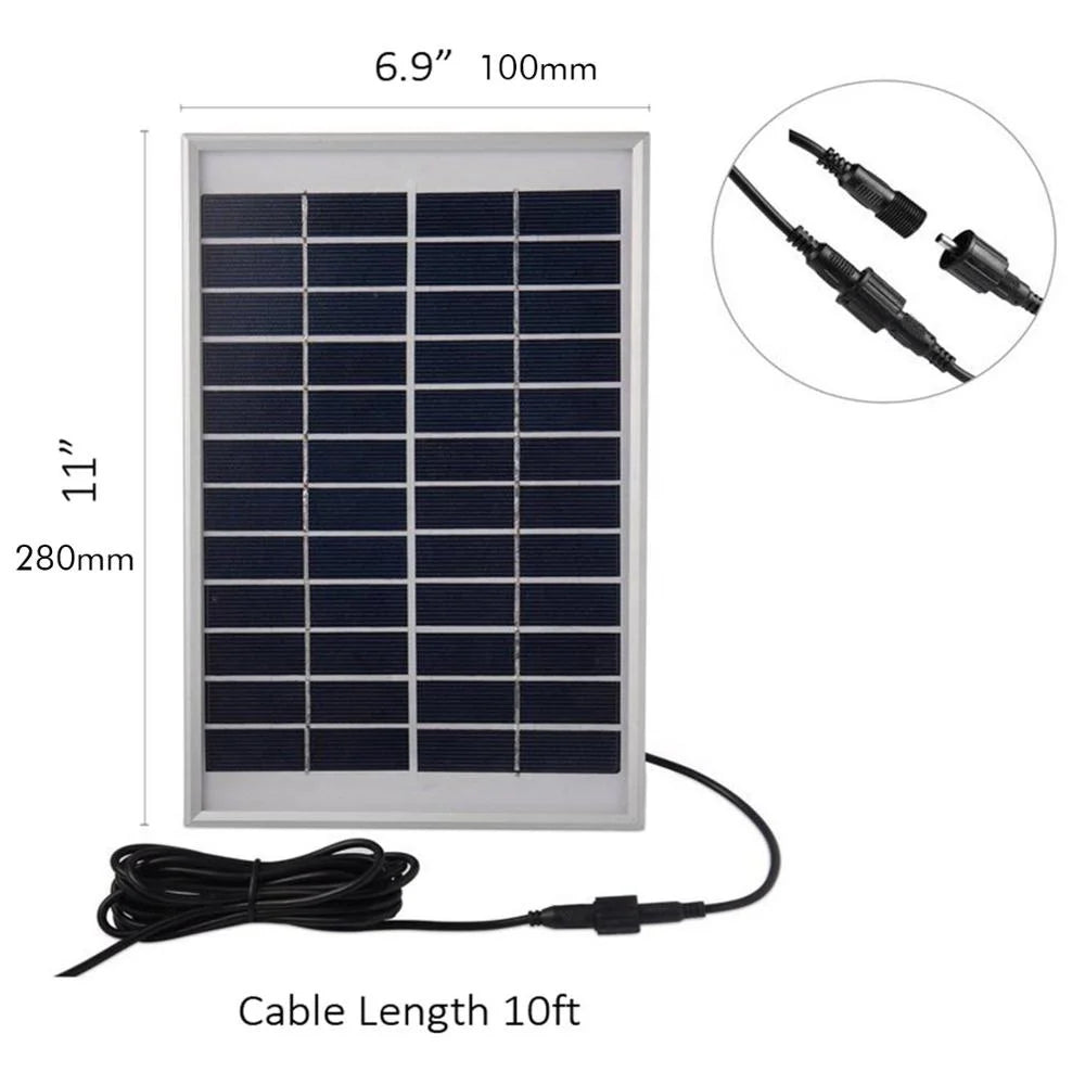 AHONY Customized PERC Type Rigid Small Glass Solar Panels 1W 5W 6W 10W 18% Efficiency Silver White Frame CE ROHS for for