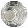 Hot Sale 14'' Pizza Serving Tray Aluminum Alloy Wide Rim Metal Tray for Homemade Baking Pizza