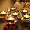 Hot Sale Candle Jar Crystal Tealight Candle Holder for Wedding Party Decoration