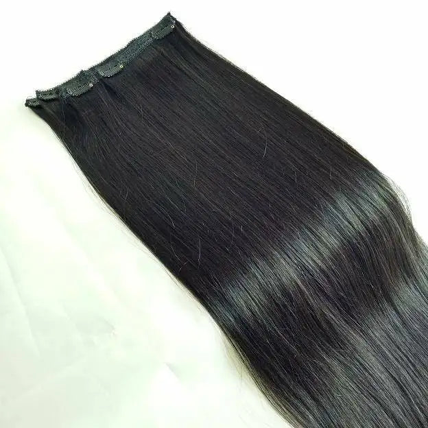 Brazilian Remy Cuticle Aligned Clip-in Hair Extensions Double Drawn Remy Hair Wholesale From Factory Price for Beauty Salons
