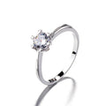 2025 Wedding Luxury Fine Jewelry Wedding Ring New Fashion Main Stone Cubic Zirconia Ring 925 Sterling Silver Ring  for Women