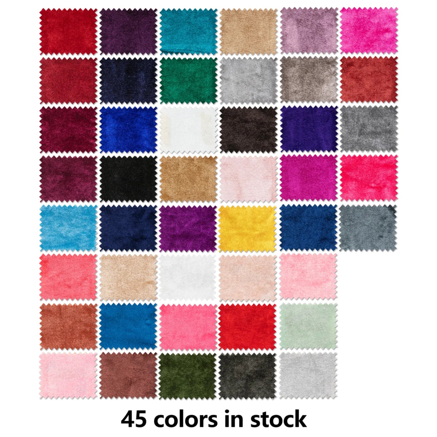 Ready Goods Warp Knitted Solid Color Stretch Korea KS Velvet Fabric