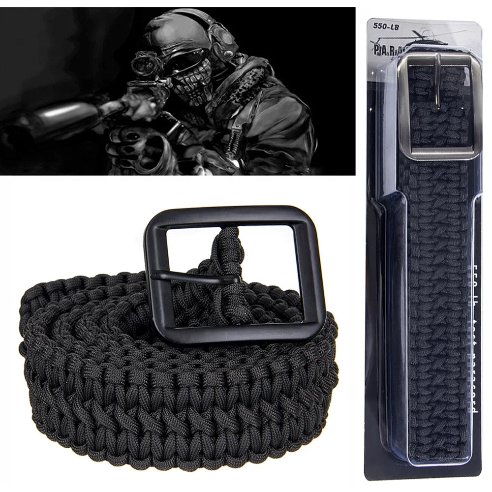 KongBo Paracord Manufacturer Hot New Spool Outdoor 7strands 550 Survival Paracord Belt for Hiking