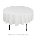 Table Cloths Round Wholesale logo Dining Table Cloth Set Custom Wedding Round Tablecloth for Wedding Events