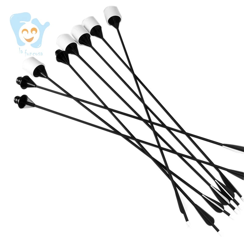 87cm Durable Outdoor/Indoor Archery Shooting Games Equipment Inflatable Safety EVA Sponge Head Carbon Shaft Foam Arrow for All