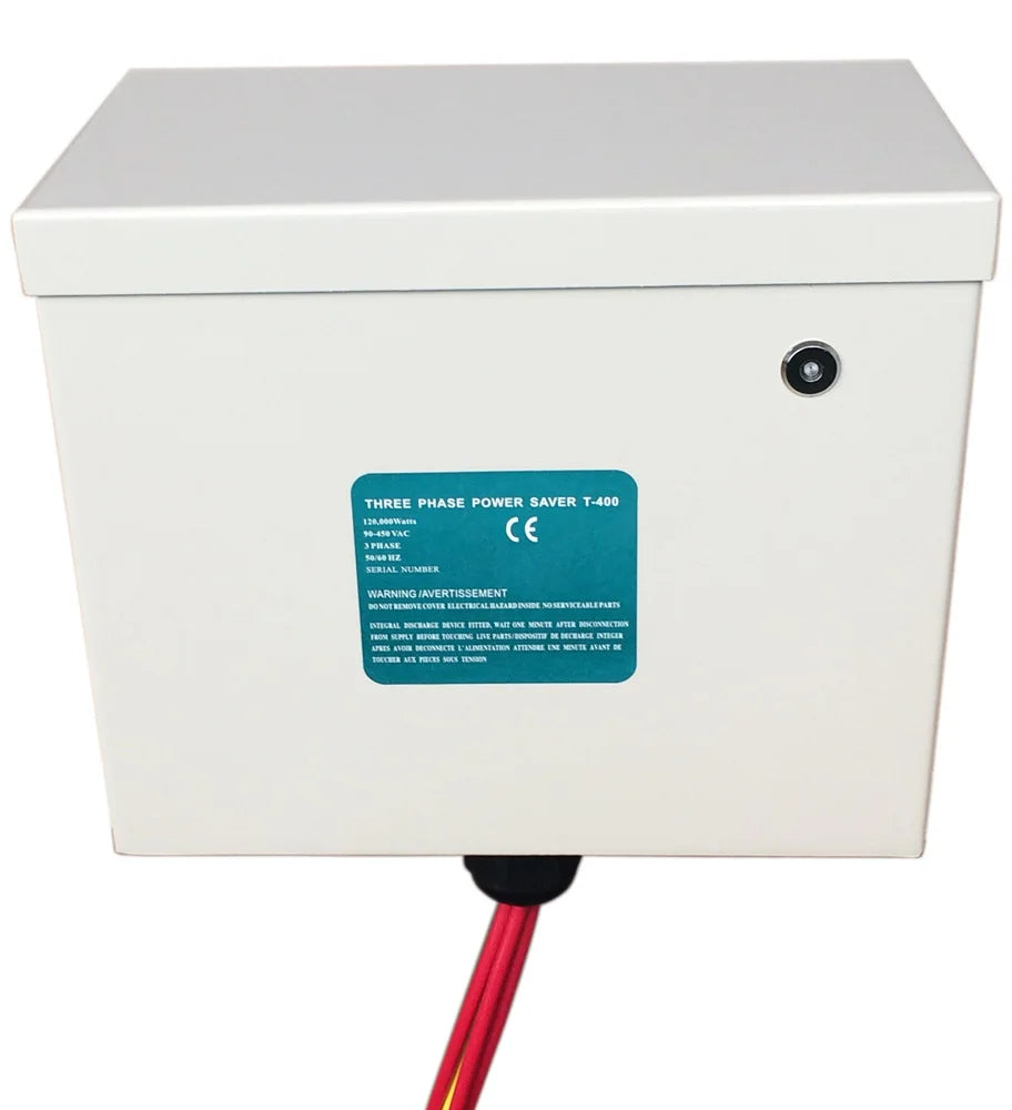 T400 Metal Housing Engine Core 380V Energy Saving Box Electricity Reducing for House Industry Load Power Saver
