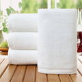 Hotel and Resorts Hand Towel100% Cotton White Washcloth Towels for Hospitality