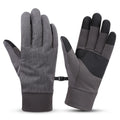 Custom Cold Fleece Touch Screen Warm Climbing Biker Riding Winter Gloves for Man
