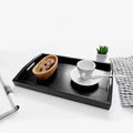 Wholesale Classical Handmade 36cm  Wood  Serving Tray With Handle