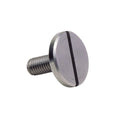 DIN 921 Metric Stainless Steel/Brass Black Oxide Slotted Pan Head Screws with ISO9001 Certified