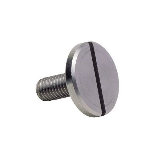 DIN 921 Metric Stainless Steel/Brass Black Oxide Slotted Pan Head Screws with ISO9001 Certified