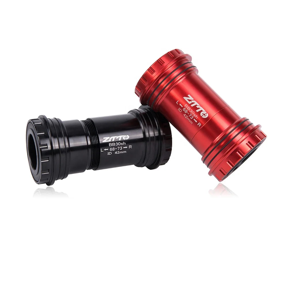 ZTTO BB30sh 24 Adapter Bicycle Press Fit Bottom Brackets Axle Aluminum Alloy for MTB & Road Bike Parts