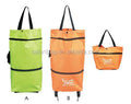 600D Oxford Waterproof Reusable Collapsible Foldable Shopping Vegetable Trolley Cloth Grocery Cart Bags