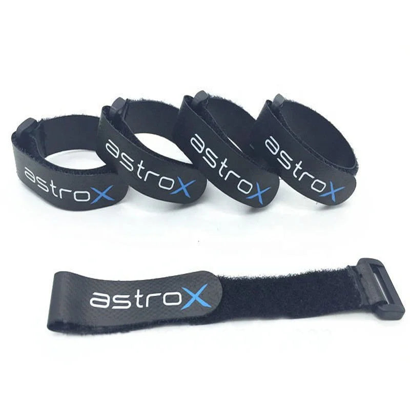Custom Eco-Friendly Self-Adhesive Nylon Hook and Loop Strap with Plastic Buckle Non-Slip for Cable Ties and Bags