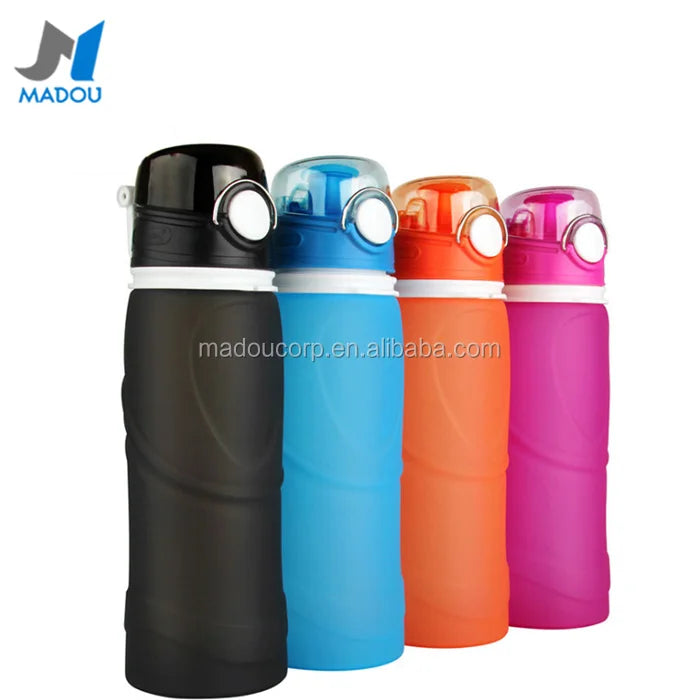 Madou 5L Collapsible Silicone Folding Bottle Leak-Proof Sports Handle Direct Drinking for Minimalist Party Occasions Applicable