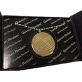 Gold Silver Stainless Steel Pendant Quantum Scalar Energy Pendants + 3 Kinds Energy Stone Lava Necklace Jewelry Women Men
