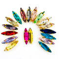 Freight Charge Link  (Horse Eye Shape Sew-on Rhinestones With Gold Claw)
