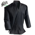 Cheap Training Black Poly Cotton Karate Uniform