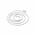 925 Silver Jewelry 0.3mm Round Snake Chain Real S925 Silver Chains Necklaces