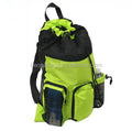 Lightweight Swim Mesh Staff Sack Drawstring Backpack Sport Bag
