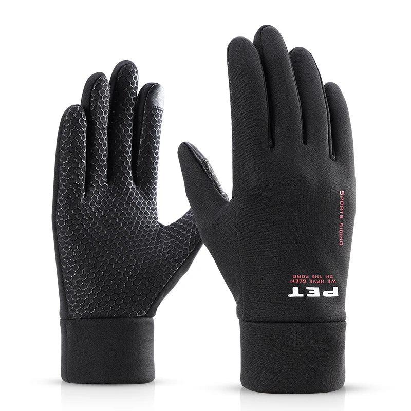 Cheap Sport Touch Screen Winter Men Parade Riding Bikers Hand Gloves