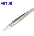 VETUS Authentic Genuine Ceramic Tweezers with Changeable Tips Industrial Grade Stainless Steel Handle