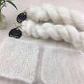 Lotus Yarn  Wholesale Price Kid Mohair Silk 500m/50g  Blended Natural Fiber Hand Knitting Yarn for Hand Dye