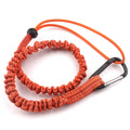 Tool Leash Coiled Retractable Bungee Cord Tool Safety Lanyard with Aluminum Carabiner Clip