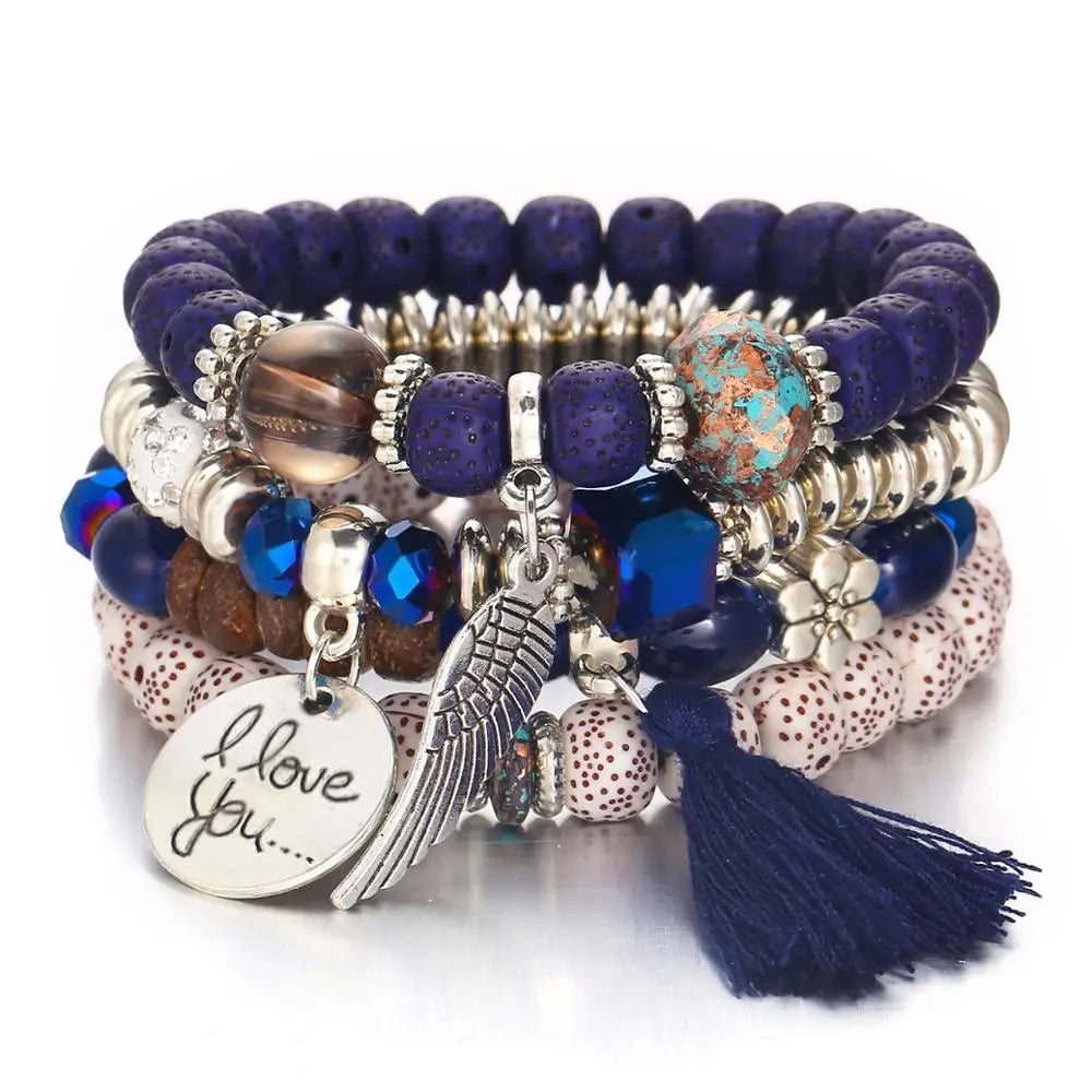 Fashion Bead Bracelet Tassel for Women Jewelry  Wholesale N81120