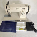 Sail Walking Foot Zig Zag Flat-Bed Lock Stitch Single Needle Motor Sewing Machine 9''
