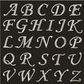 Custom 26 Letters A-Z Rhinestone Alphabet Transfer 8"-9" Size Korean a Stone Quality for Bags & Garment Use