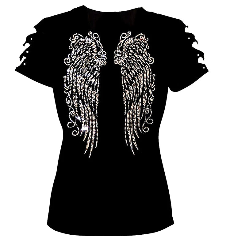 China Supplier Custom Hot Fix Glass Rhinestone Transfer with 12-Facet Flatback for T-Shirts