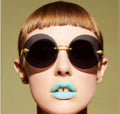 New Style Round Polarized Sunglasses for Ladies Ladies Sun Glasses Without Frame