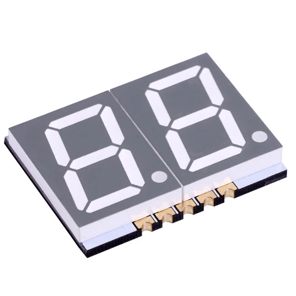 ultra Thin Red 0.56 Inch 2 Digit Seven Segment SMD 7 Segment Display Led