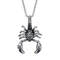 Personalized Punk Men Jewelry Scorpion Pendant Necklace