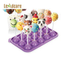 Lollipop Cookie Mold Spherical Star Silicone Non-Toxic Dishwasher Safe DIY Baking Grinding Tool