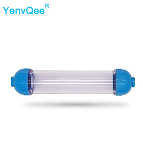 T33 Manual Blue Water Filter Housing 10 Inch DIY Filter Cartridge for Water Purifier Replacement