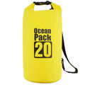 20l Fashion Waterproof Kayak Deck Bag Camping Hiking Dry Bags