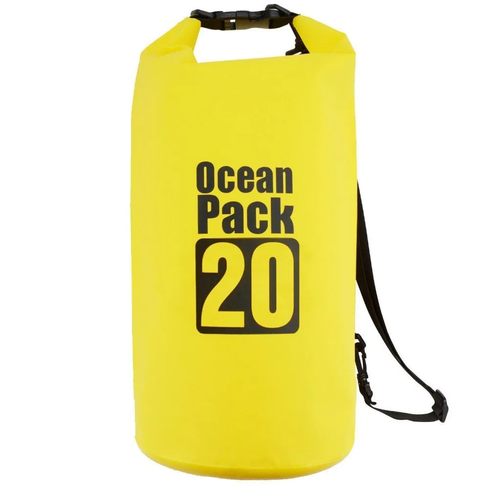 20l Fashion Waterproof Kayak Deck Bag Camping Hiking Dry Bags