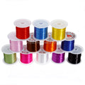 ST1013 Stretchy Elastic Flat Wire String Thread Cordjewelry Making Elastic Beading Cords