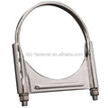 China Manufacturers' Special Shaped Steel Fasteners Square Bended round U Bolts with Plain Finish Hardware