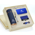 New Year Gift for Men Man Business Gift Set Water Bottle Power Bank Name Card Holder Pen Key Buckle